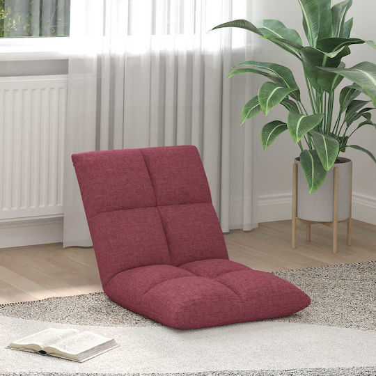 Multifunctional Bean Bag Chair Red 50x61x57cm