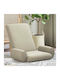 Vielseitiger Sitzsack Pouf Sand 68x51x56cm