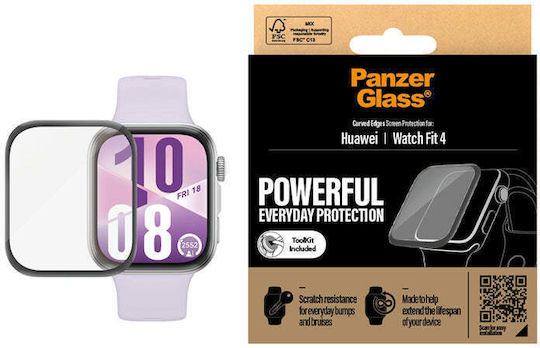 PanzerGlass Screen Protector pentru Huawei Watch Fit 3 / Fit 4 1buc