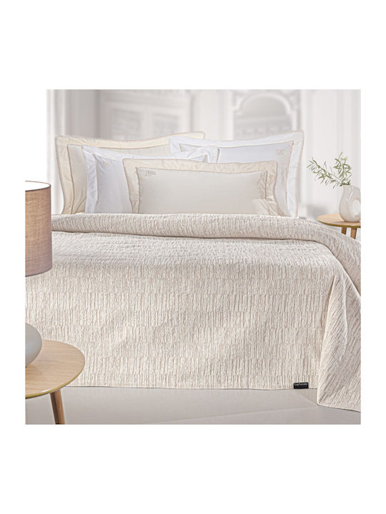 Guy Laroche Diana Κουβέρτα King Size 260x250εκ. Natural