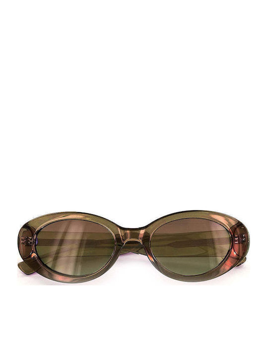 Moken Unisex Sonnenbrillen mit Braunen Rahmen