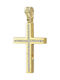 Triantos Women's Gold Cross 14K Without Chain 1.2.1207