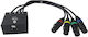 Onsei Cable XLR male - Μαύρο 1m ON-DSS3P22
