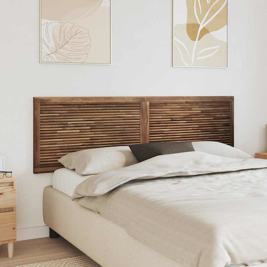 vidaXL Wooden Bed Headboard Beige 180x55cm