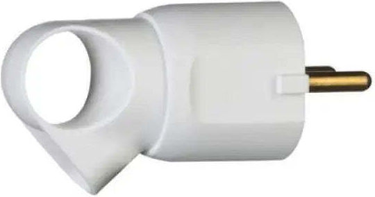 Щепсел 2p+e 16a 250v С Пръстен Legrand Бял