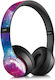 Kwmobile Sticker 44448.02 Αυτοκόλλητα Beats Solo 2 Outer Space Pattern