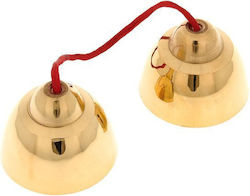 Startone Große Messingglocke 602985 mit 2 Glöckchen