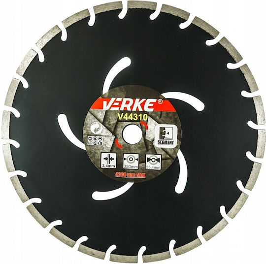 Disc Diamant 350x25.4x10 Mm Verke V44310