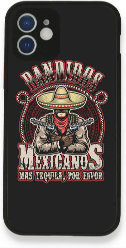 Apple iPhone 12 Mexicano Черен Лъскав Калъф
