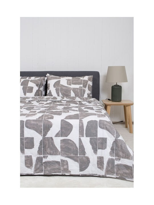 Biokarpet Home Nordic 855 Malmo Grey Coverlet S...