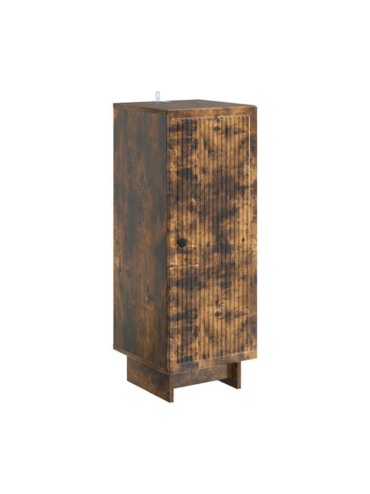 Επιδαπέδιο Ντουλάπι Καπνιστή Δρυς 33x34.5x90εκ.