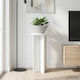 vidaXL Wooden Plant Towers White 29.5x29.5x60cm 2 Pieces