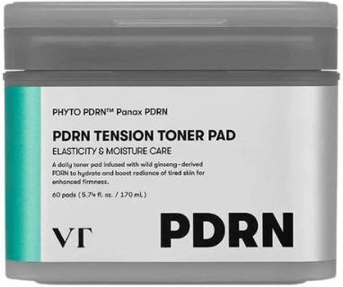 Vt Cosmetics Pdrn Spannungs-Gesichtswasser Tücher 170ml 60 Stück