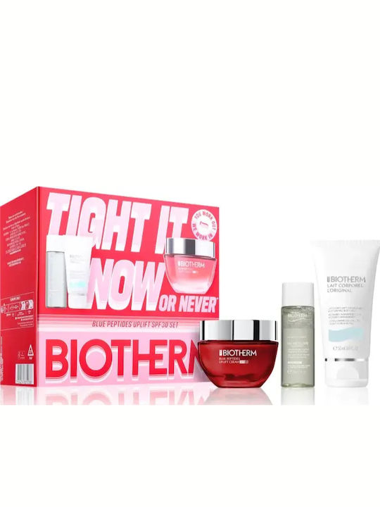Biotherm Blue Peptides Uplift Cream Spf 30 Подаръчен Комплект За Жени