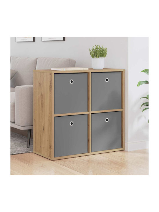 Подова Библиотека Artisan Oak 68.5x32x67см