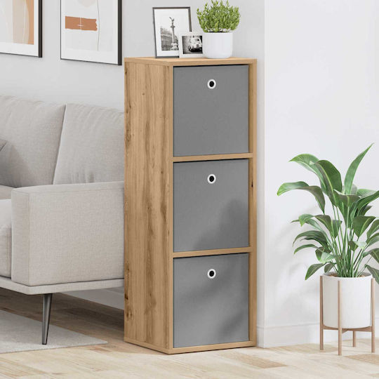 Wooden Storage Drawers with 3 Drawers M35xW32xH99.5cm