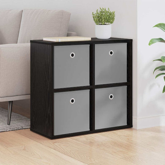 Wooden Storage Drawers with 4 Drawers M59.5xW27xH57 cm