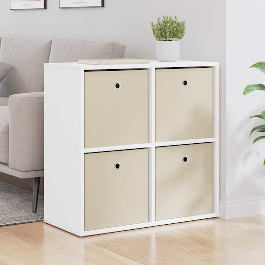 Sertar De Depozitare Din Lemn Cu 4 Sertare L68.5xL32xH67cm