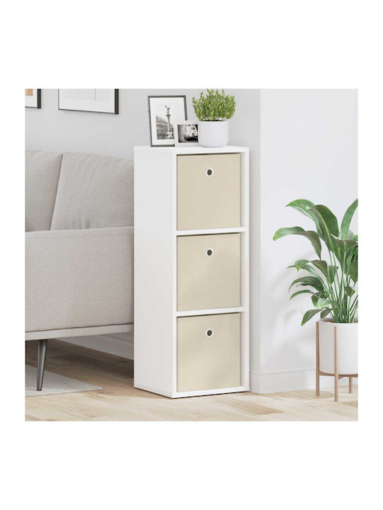 Storage Drawer Wooden with 3 Drawers M30.5xW27xH84.5cm