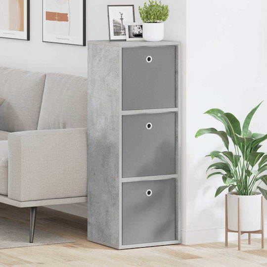 Dulap De Depozitare Din Lemn Cu 3 Sertare L35xL32xH99.5cm