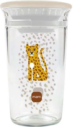 Mam Toddler Plastic Cup Leopard 290ml for 8m+