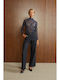 Γυναικεία Παντελόνα Blue – Black