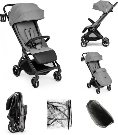 Kidnort Carucior Pentru Bebe Potrivit Pentru Nou-Născut Gri