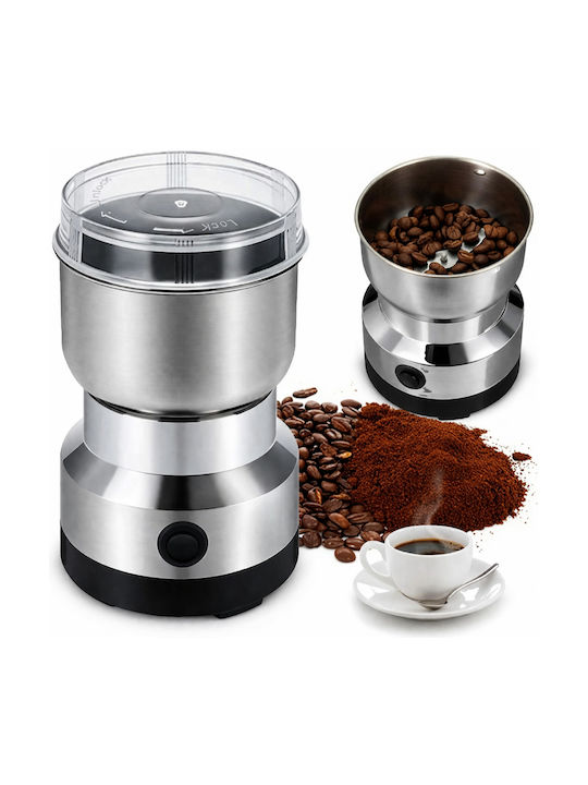 Electric Râșniță de Piper Inox în Culoare Maro 10.5cm