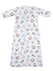Meyco Winter Baby Sleeping Bag 2.5 Tog Animal Multicolour with Detachable Sleeves