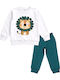 Kids Sweatpants Set White