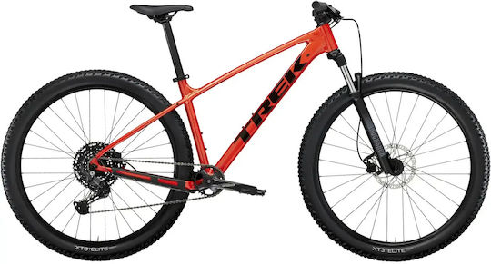 Trek 29 Zoll 2026 Rotes Mountainbike mit Geschwindigkeiten