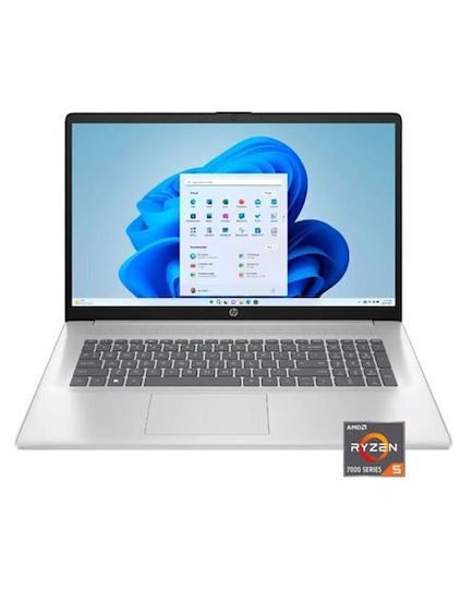 HP 17-cp3005dx Refurbished Grade A 17.3" (Ryzen 5-7430U/8GB/512GB SSD/No OS)