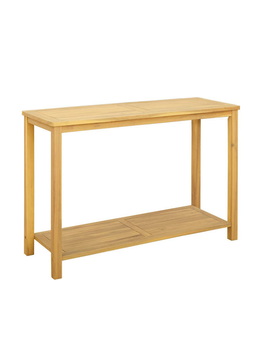 Outdoor Table Made of Light Acacia 110x40x75cm