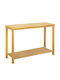 Outdoor Table Made of Light Acacia 110x40x75cm