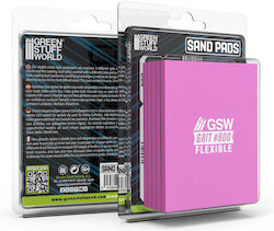 Flexible Sand Pads 100x80mm 5mm Grit #800 Violet 5