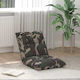 vidaXL Beach Chair Green 50x61x57cm