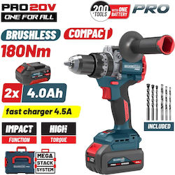 Bormann BBP5461X44CA Percussive Drill Driver 20V