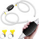 Manual Liquid Transfer Pump Zola Universal 1.5 M Hose Transparent Black