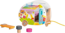 Wooden Happy Campers Caravan Goki 51431 Wooden Happy Campers Caravan Goki 51431