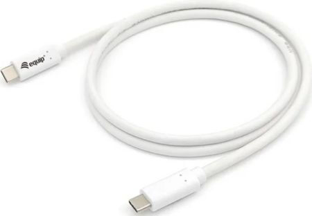 Equip USB 3.2 Cable USB-C male - USB-C 60W PD Λευκό 0.5m 128365