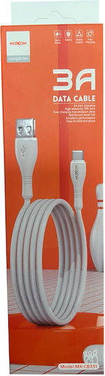 Moxom USB 2.0 Cable USB-C male - USB-A 1m MX-CB331TYPEC