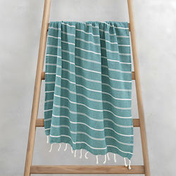 Lino Pestemal Pareo Veliu 90x180 Albastru Petrol Lino Pestemal Pareo Veliu 90x180 Albastru Petrol