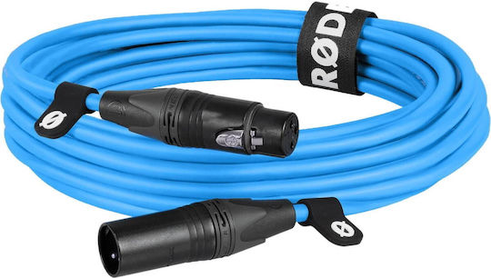 Rode Mikrofone Premium XLR-Kabel XLR6m-b Blau Blau 6 Meter