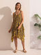 Sofiaman Women's Yellow Beach Dress