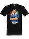 T-shirt Μαύρο