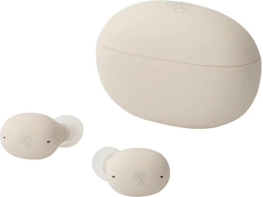 Final Audio In-ear Bluetooth Handsfree Ακουστικά με Αντοχή στον Ιδρώτα και Θήκη Φόρτισης Μπεζ
