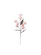 Espiel Dekorative Künstliche Blumen & Pflanzen Zweigstelle Rosa 95cm Packung 8 Stück