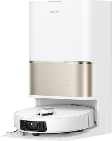 Dreame L50s Pro Ultra Robot Vacuum Cleaner with Laser Mapping & 30000Pa Suction Power White