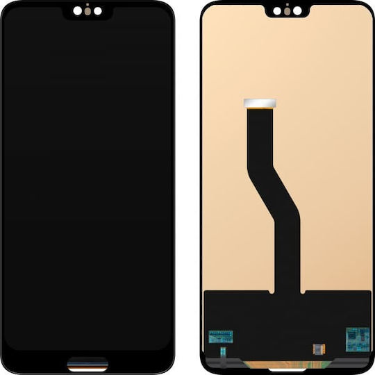MP Οθόνη με Μηχανισμό Αφής για Huawei P20 Pro (Μαύρο)
