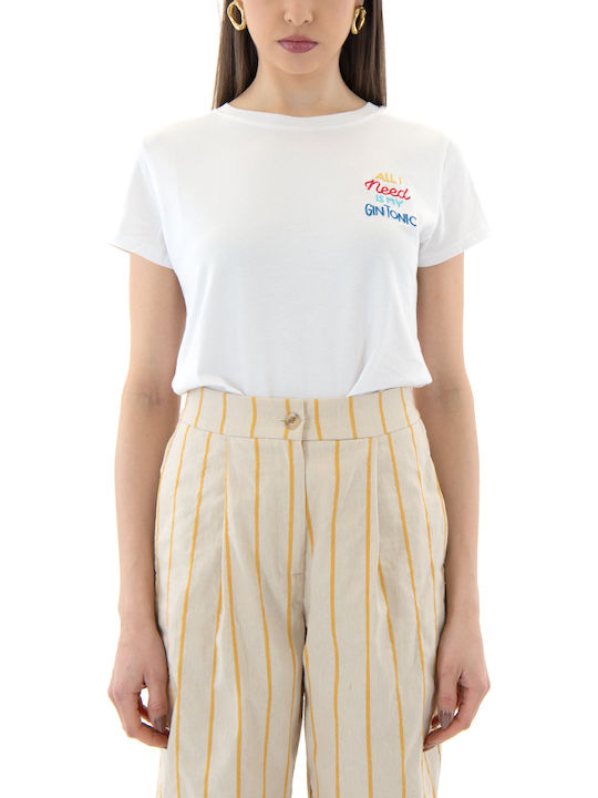 Γυναικείο T-shirt Λευκο